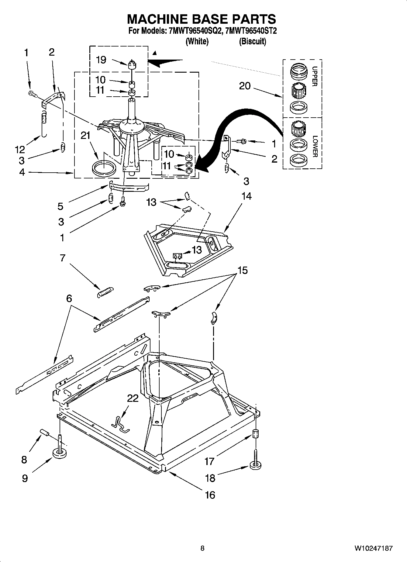 05 - MACHINE BASE PARTS