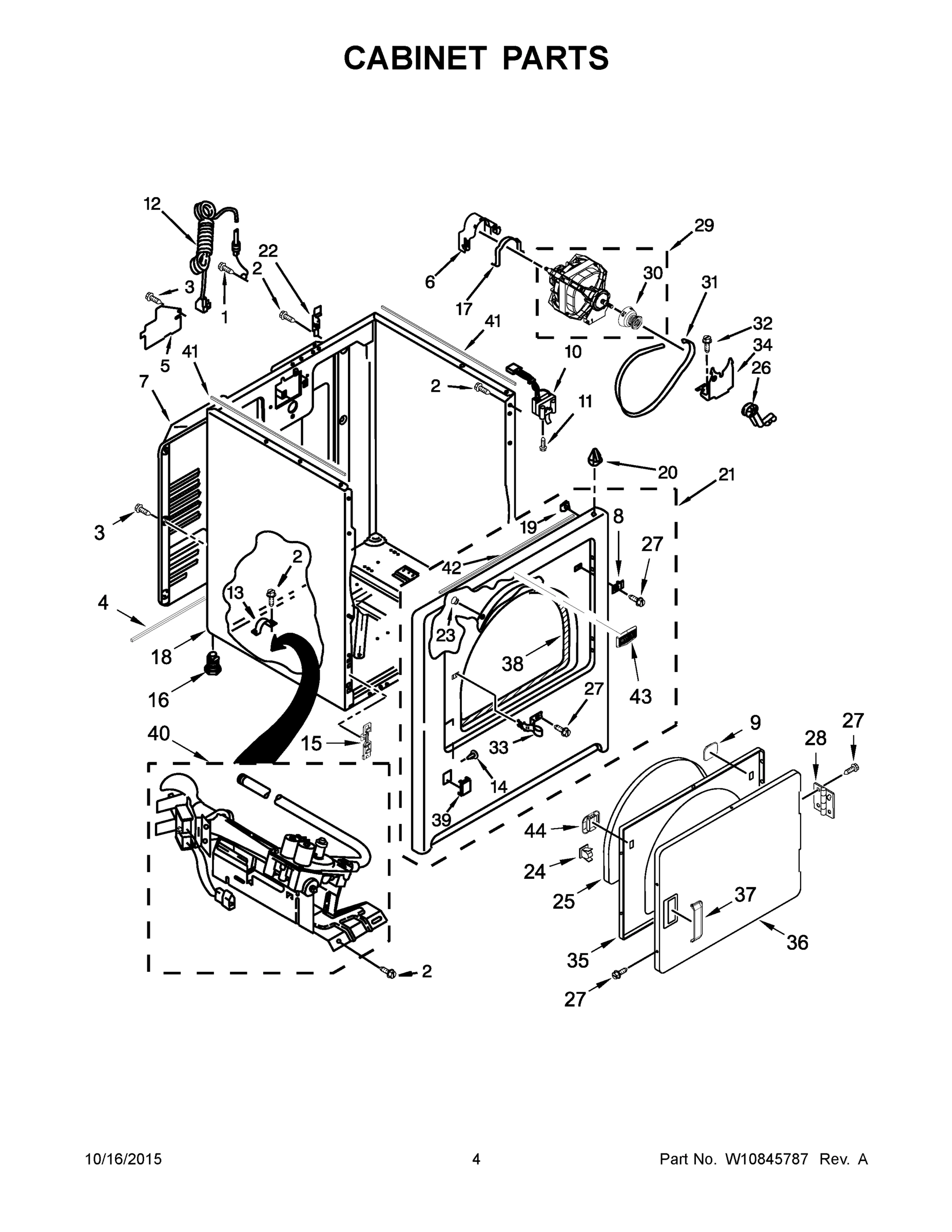 03 - CABINET PARTS