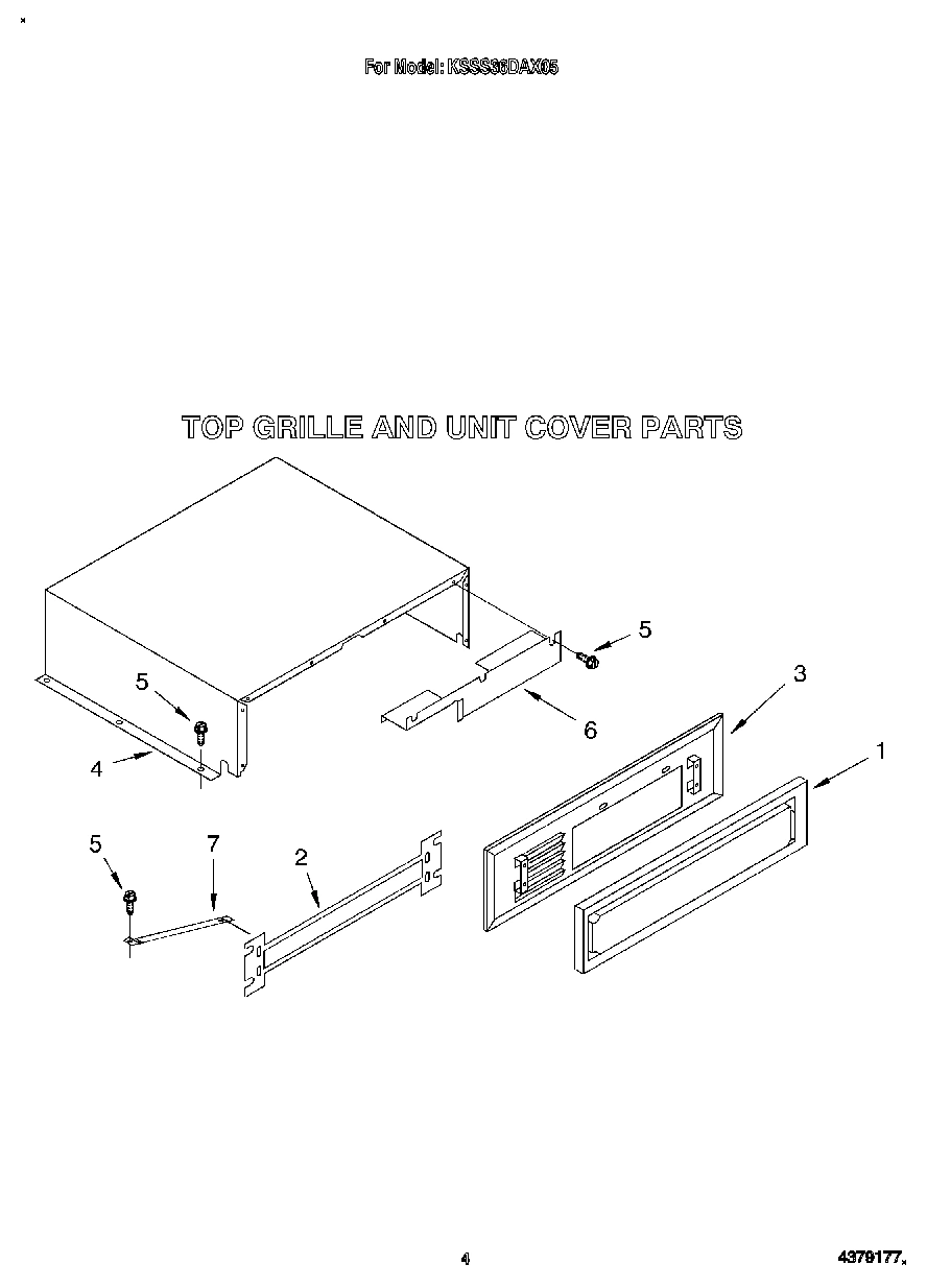 03 - TOP GRILLE AND UNIT COVER
