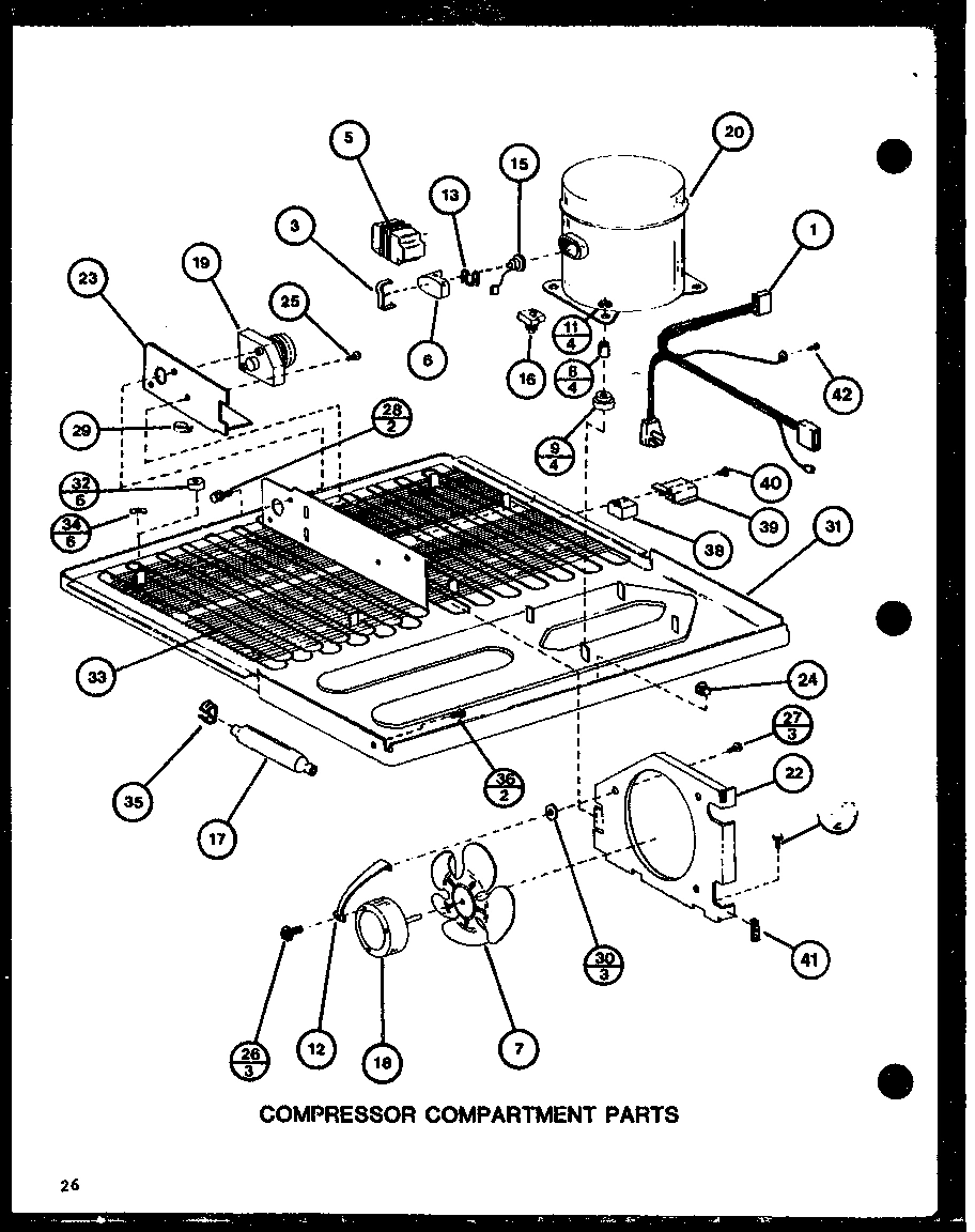 01 - COMPRESSOR COMPARTMENT PARTS
