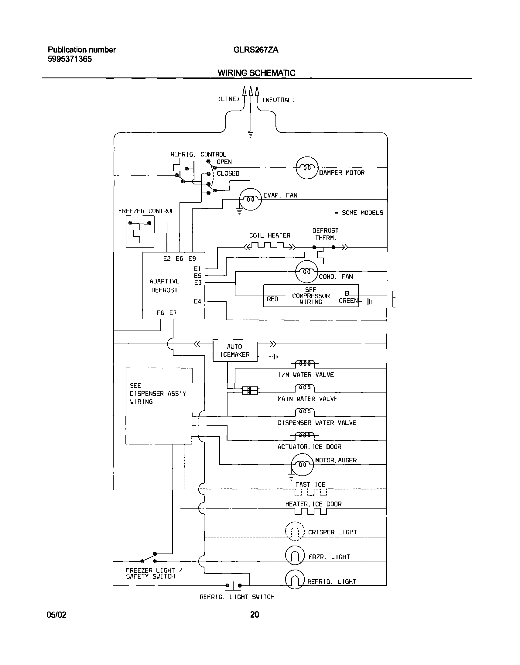 20 - WIRING SCHEMATIC