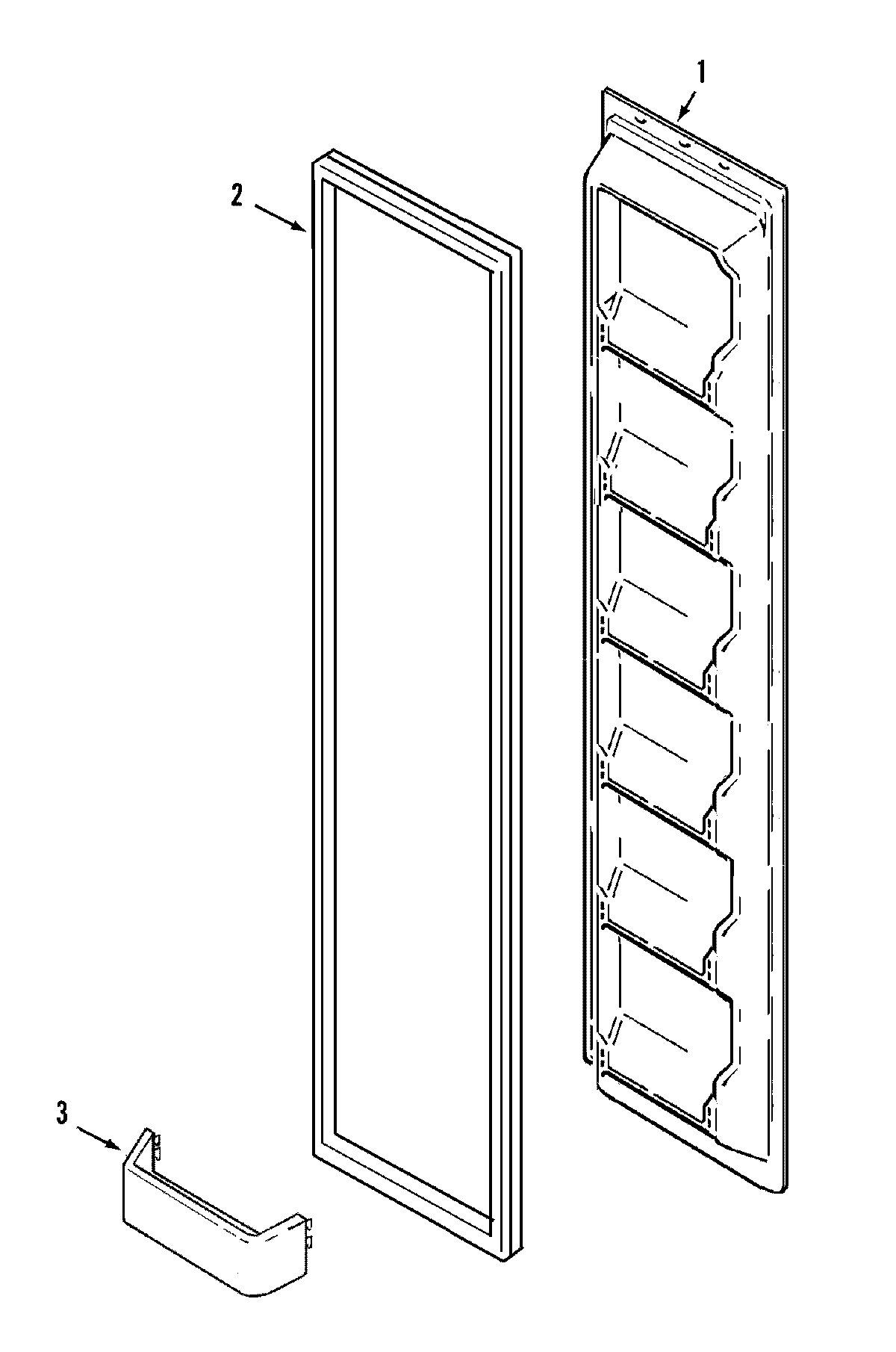 04 - FREEZER INNER DOOR