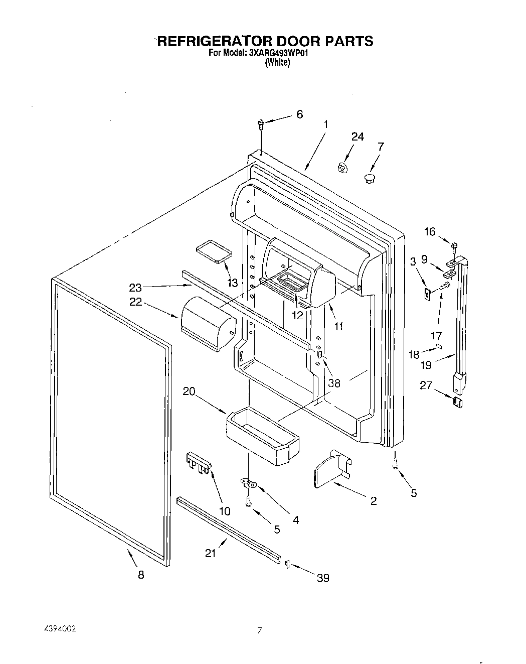 04 - REFRIGERATOR DOOR