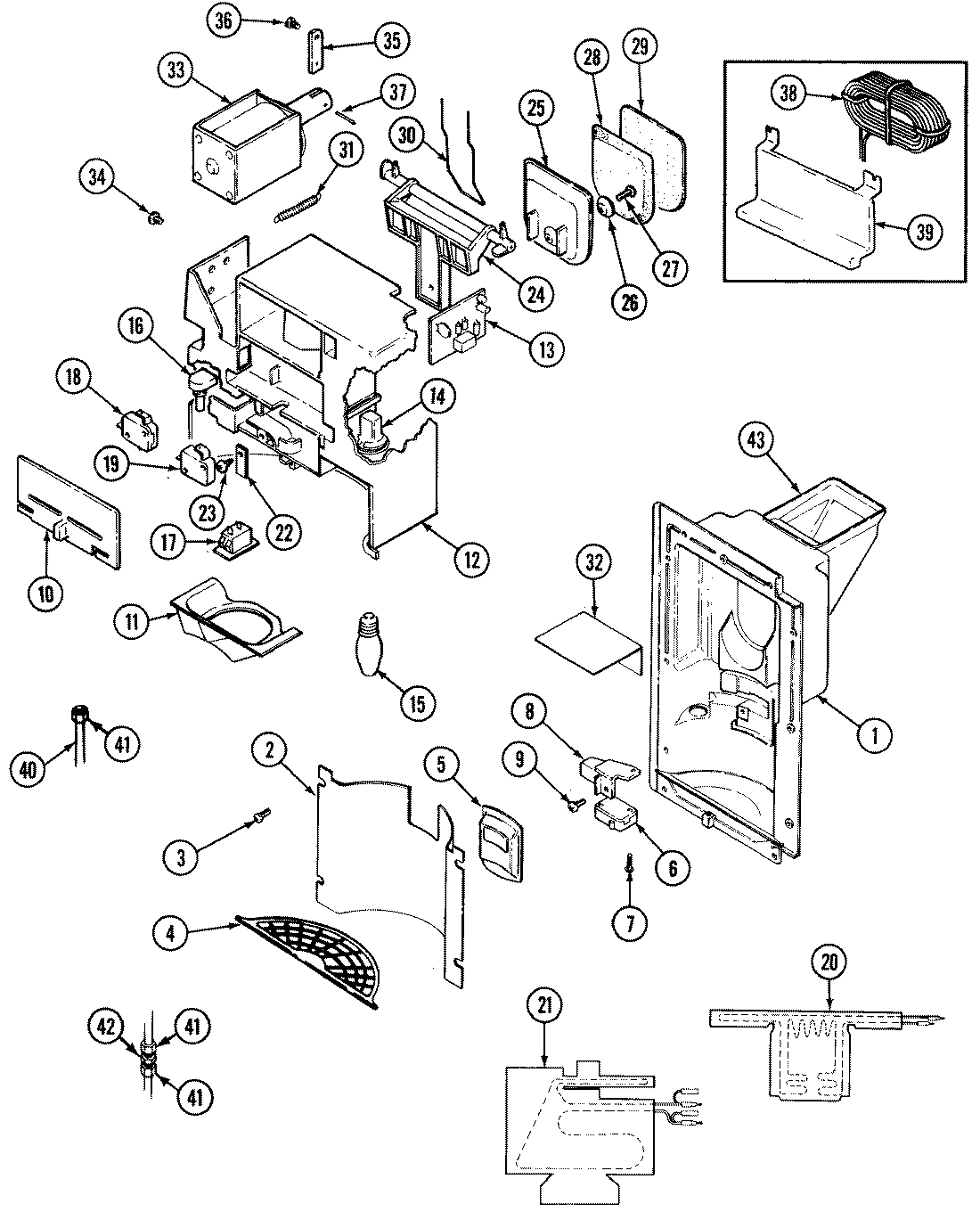 05 - ICE & WATER DISPENSER
