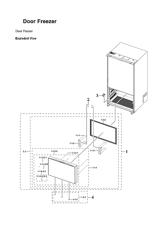 Freezer Door Parts