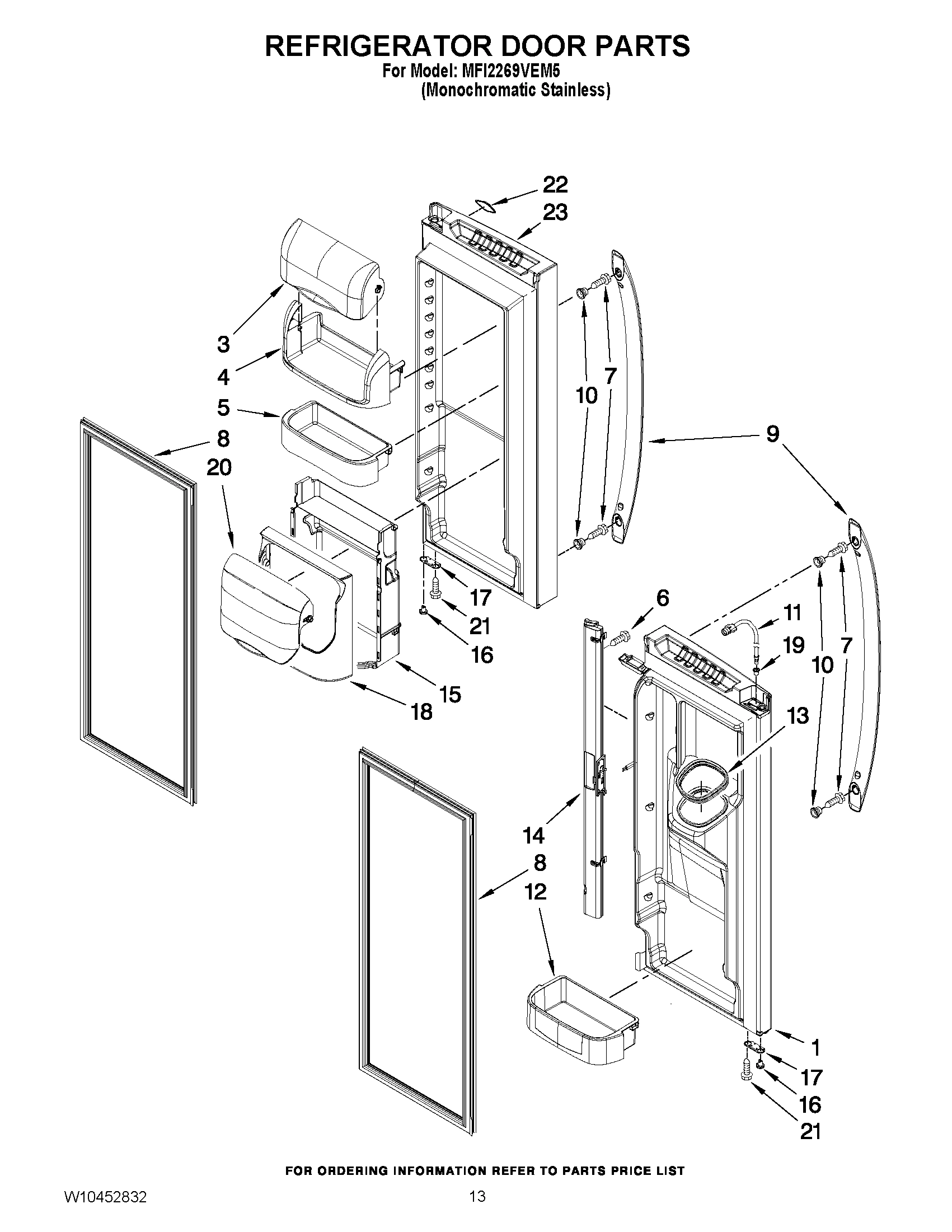 07 - REFRIGERATOR DOOR PARTS