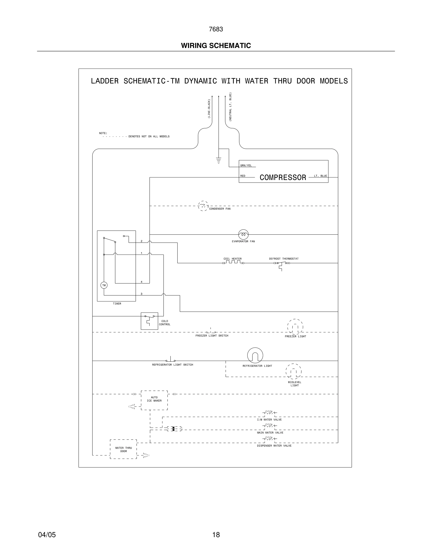 18 - WIRING SCHEMATIC