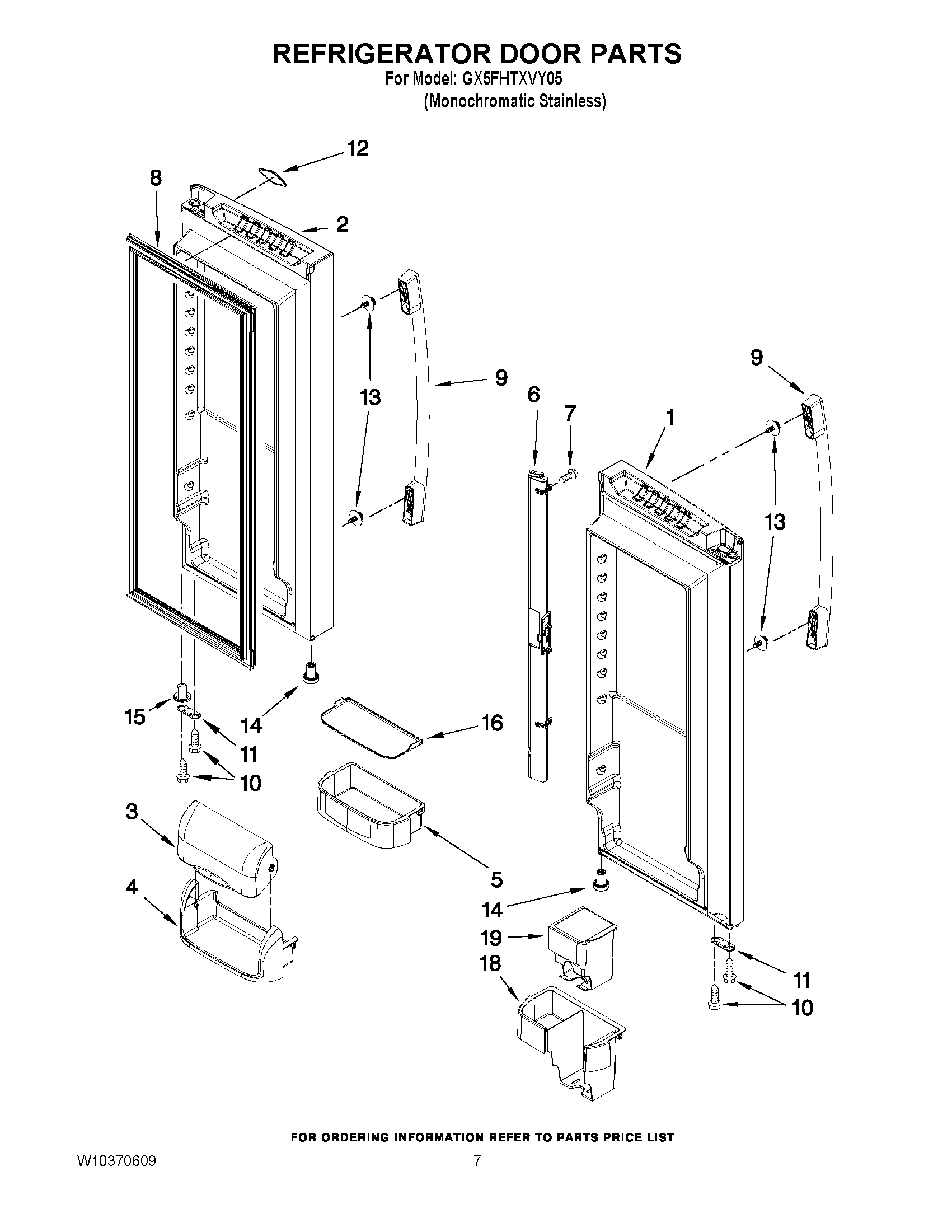 05 - REFRIGERATOR DOOR PARTS