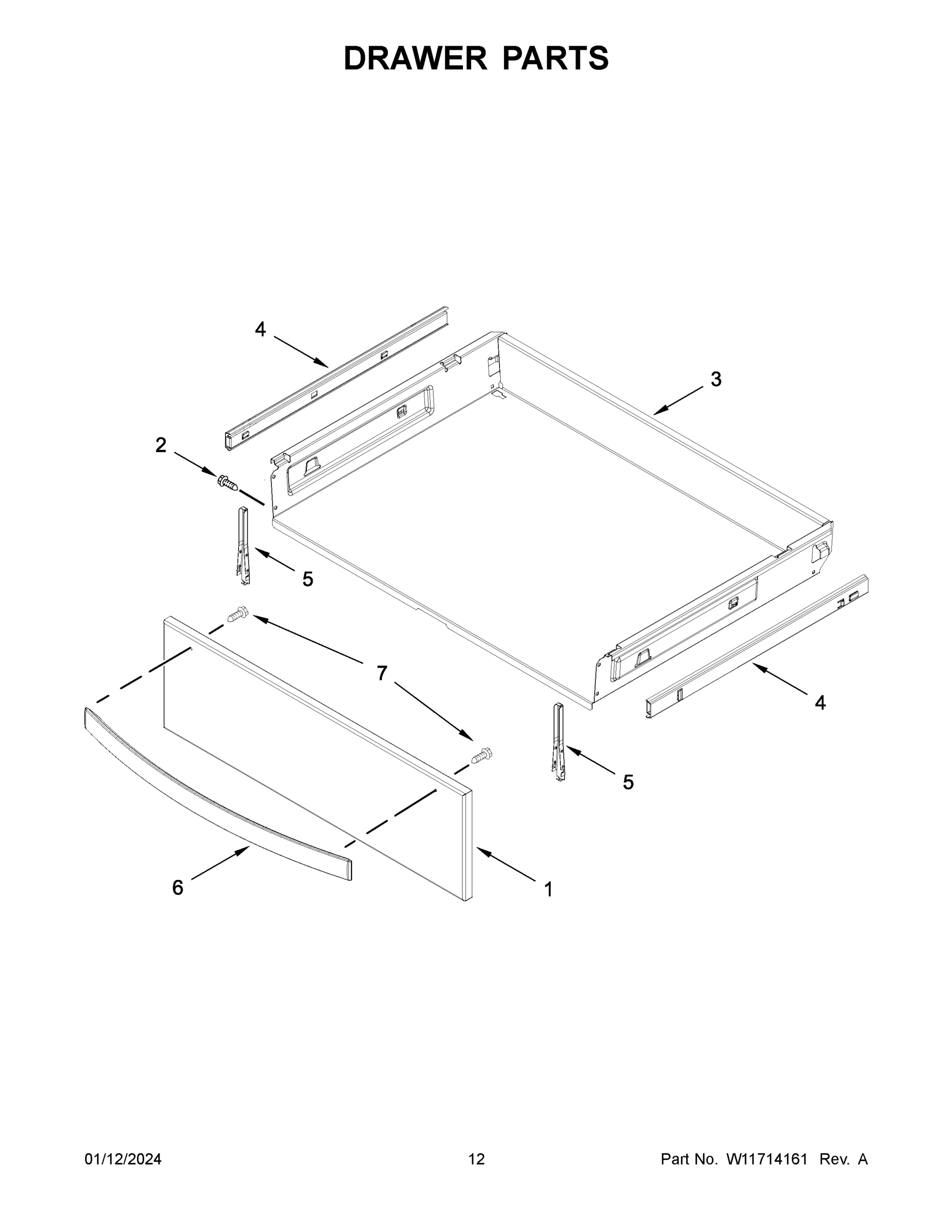 07 - DRAWER PARTS