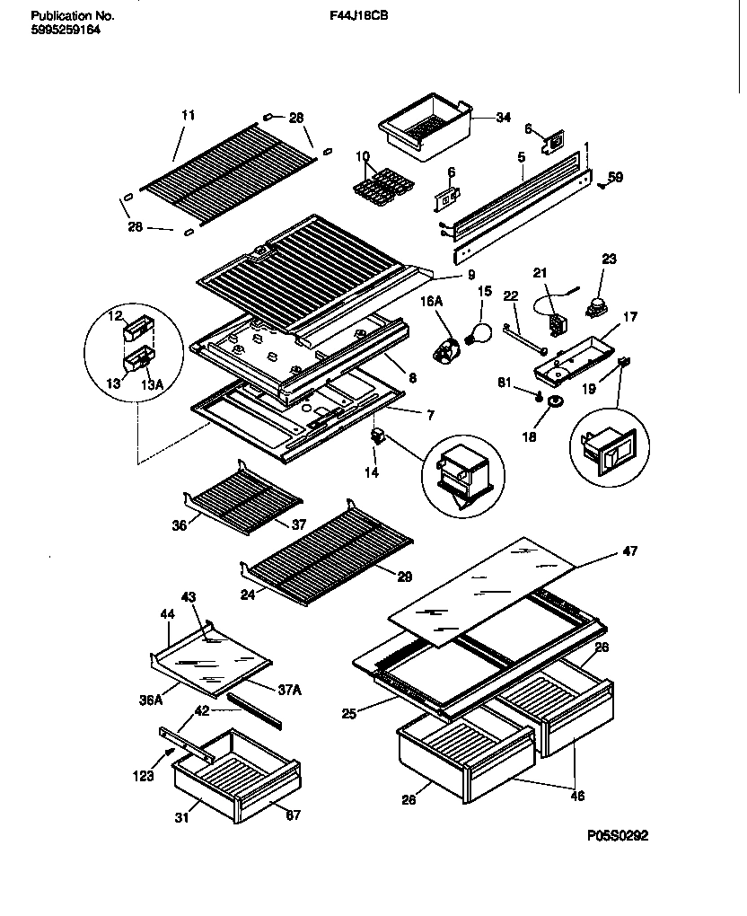 04 - SHELVES, CONTROLS, DIVIDER, MULLION