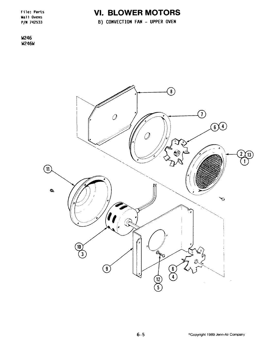 02 - BLOWER MOTOR-CONVECTION FAN