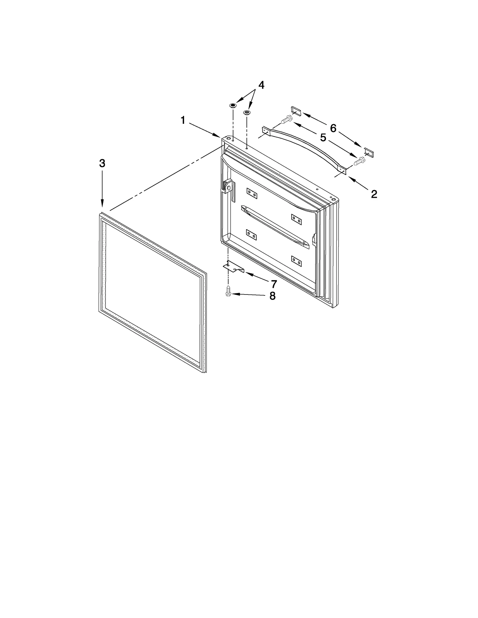 FREEZER DOOR PARTS