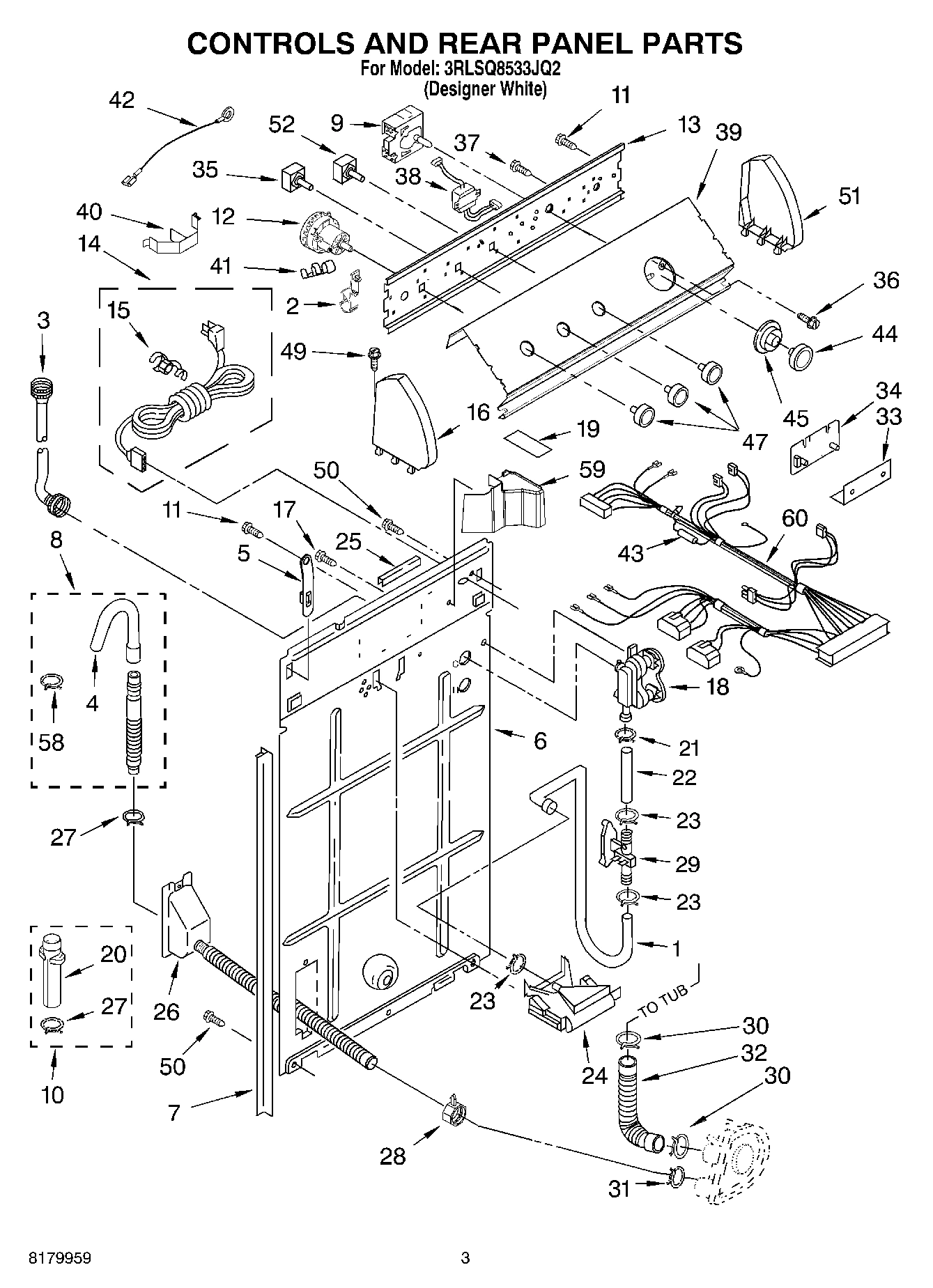 02 - CONTROLS AND REAR PANEL PARTS