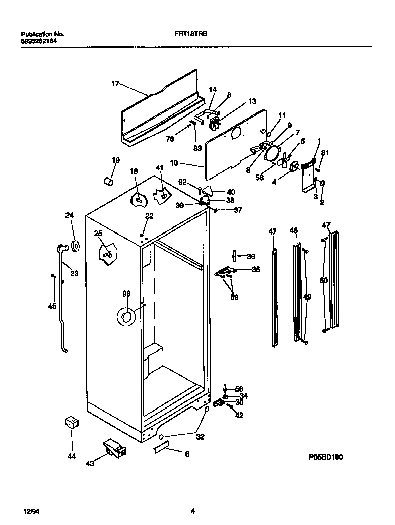 03 - CABINET, FAN ASSEMBLY