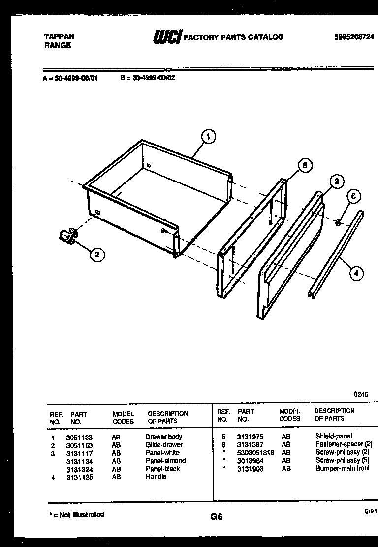 07 - DRAWER PARTS