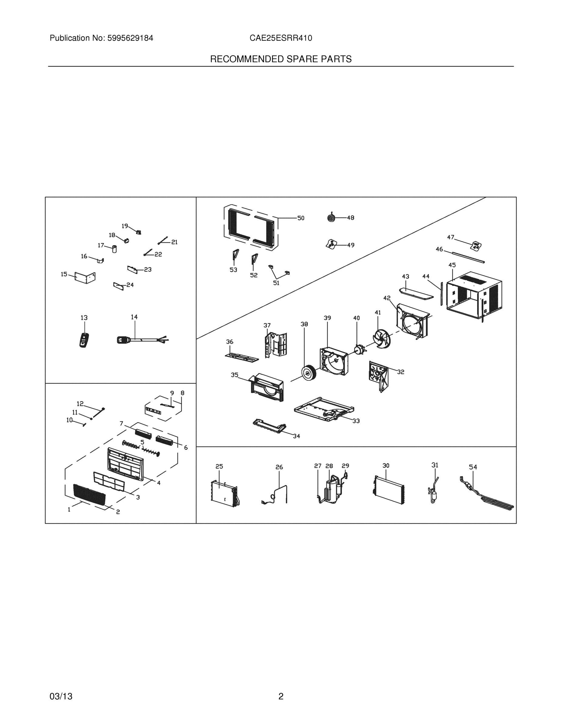03 - RECOMMENDED SPARE PARTS