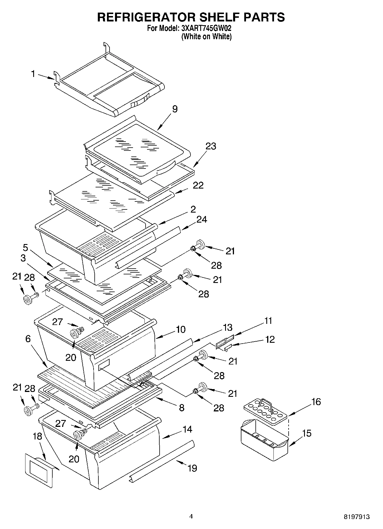 03 - REFRIGERATOR SHELF