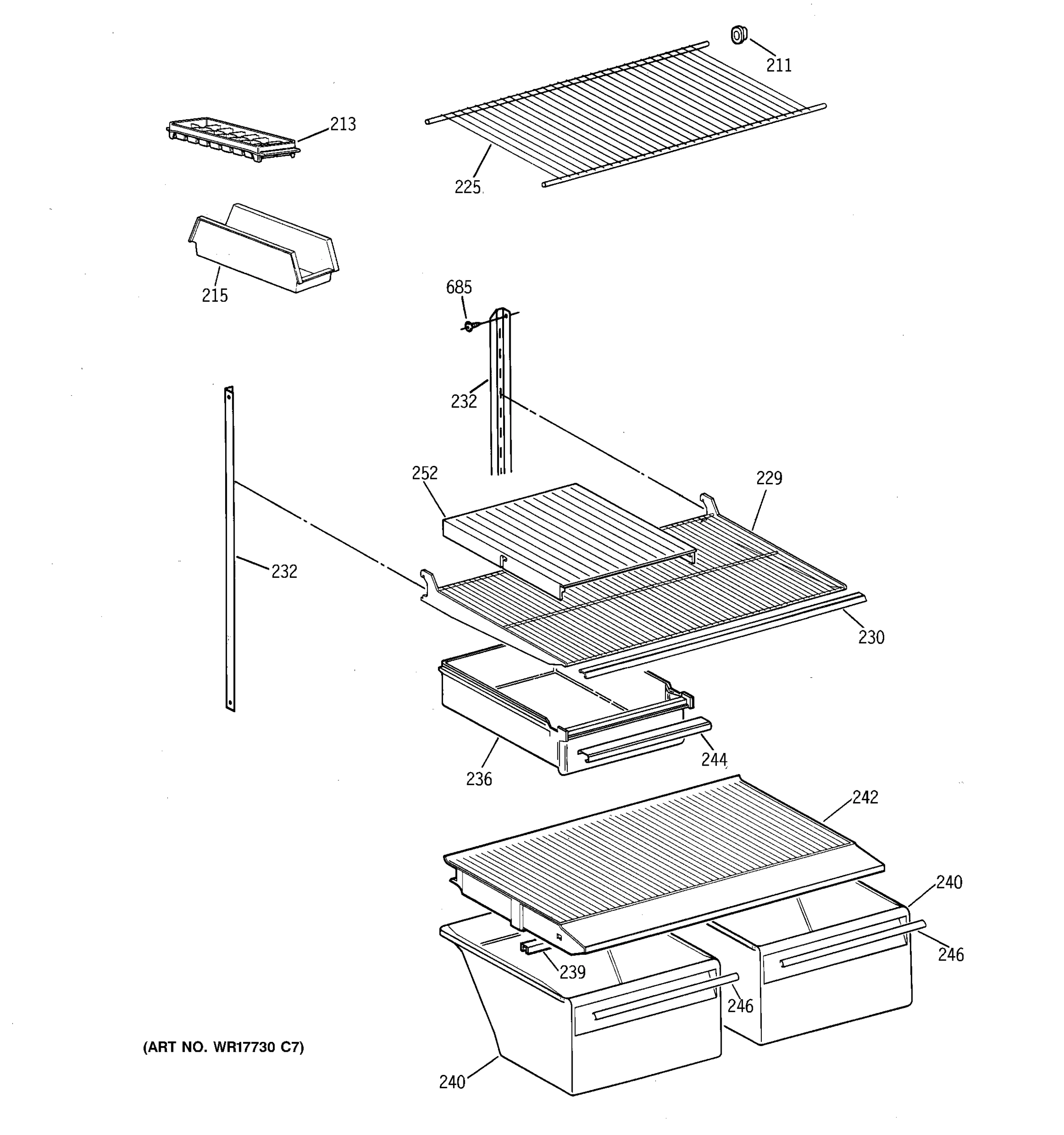 SHELF PARTS