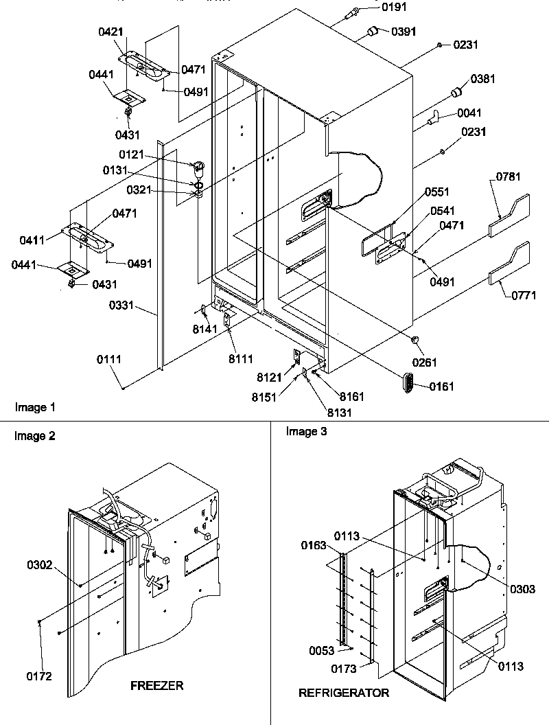 02 - CABINET PARTS