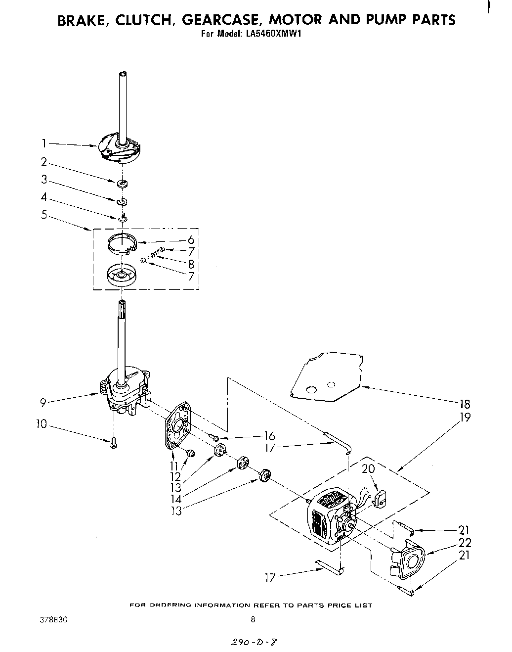 06 - BRAKE, CLUTCH, GEARCASE, MOTOR AND PUMP