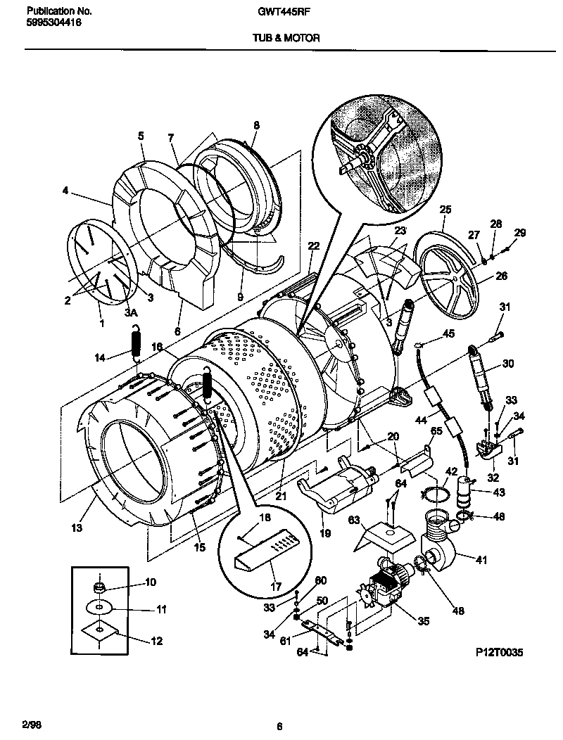 04 - TUB & MOTOR
