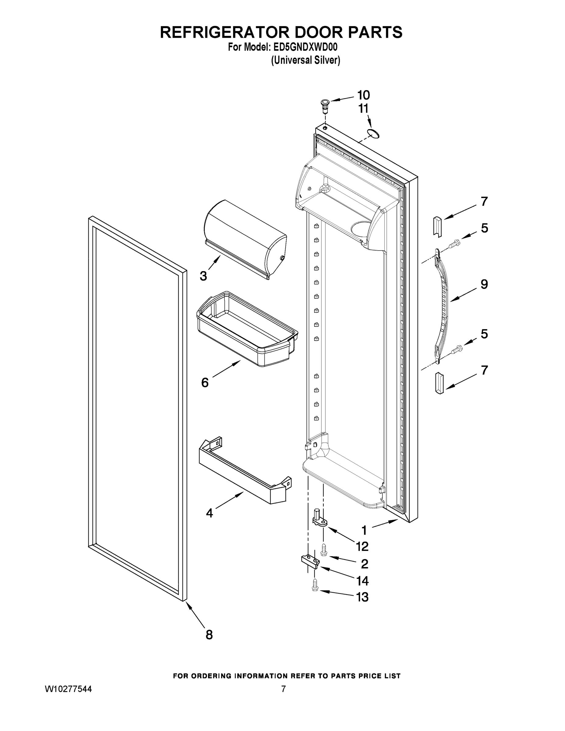 06 - REFRIGERATOR DOOR PARTS