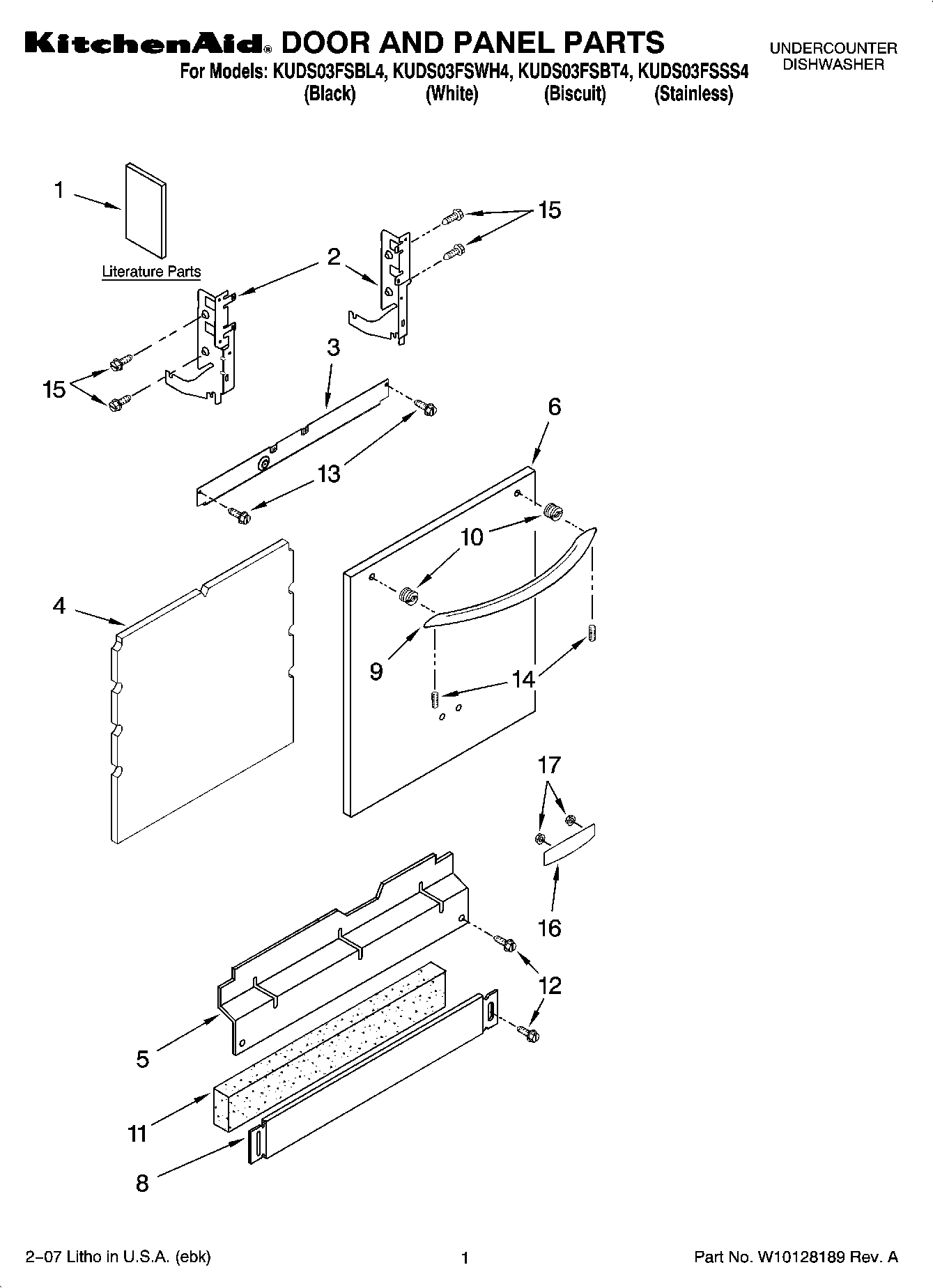 01 - DOOR AND PANEL PARTS