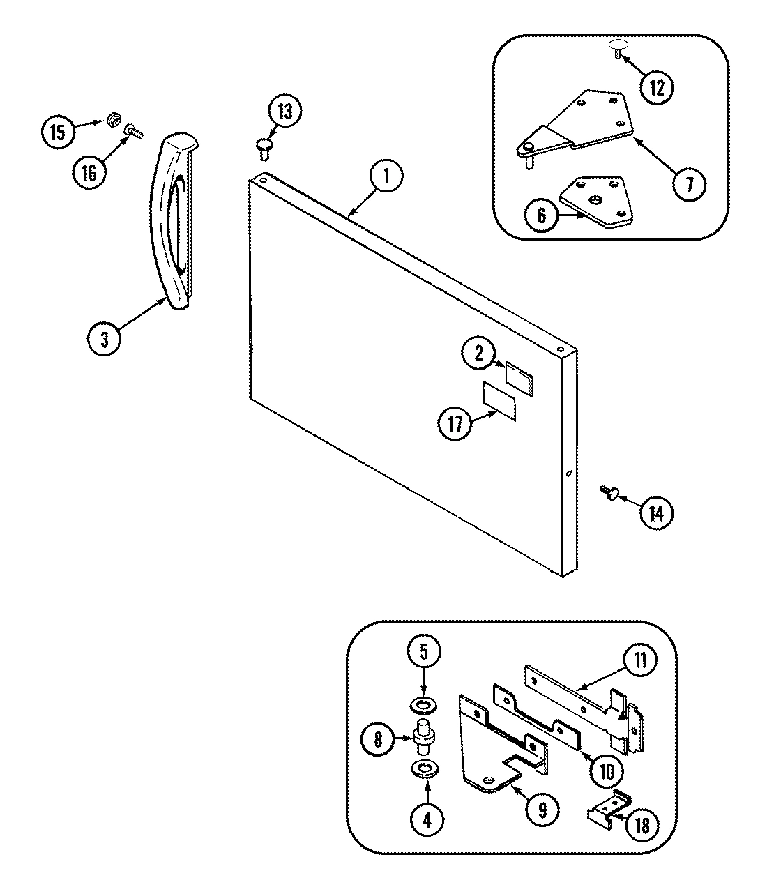 03 - FREEZER OUTER DOOR