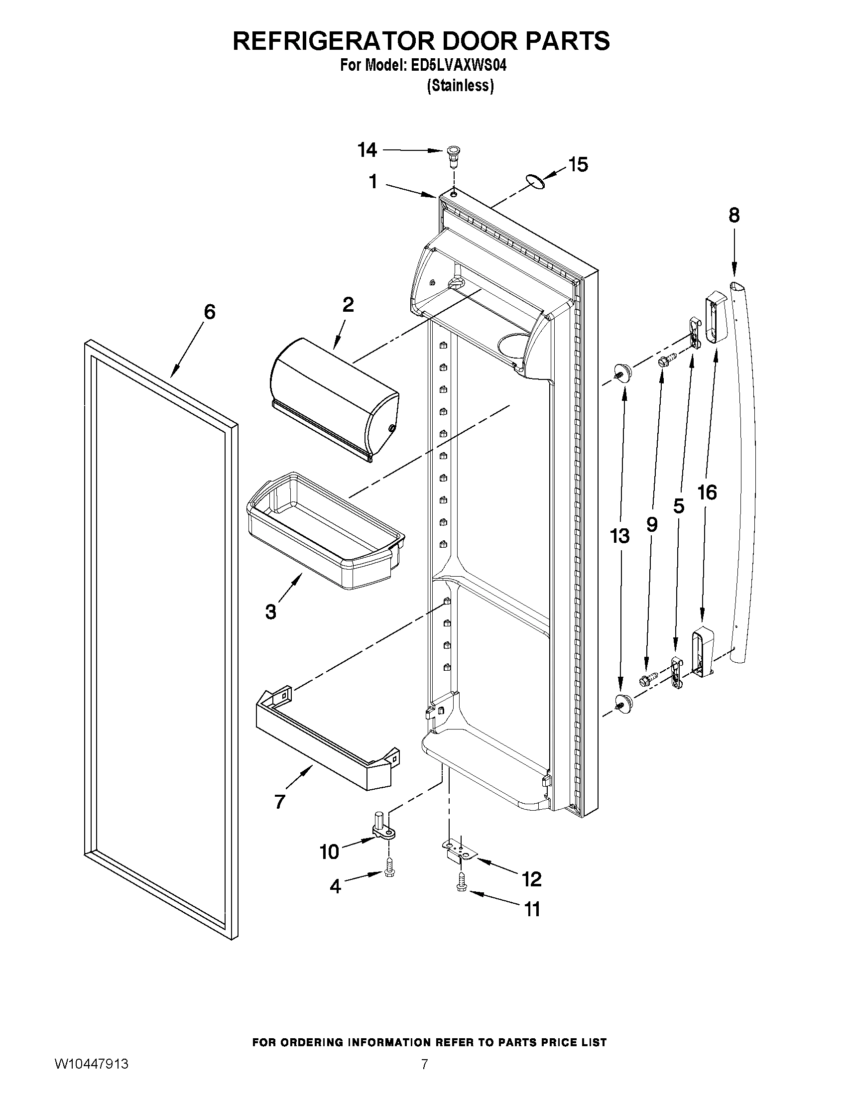 05 - REFRIGERATOR DOOR PARTS