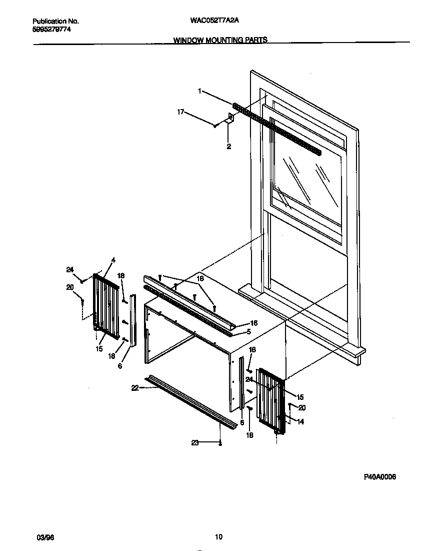 06 - WINDOW MOUNTING PARTS