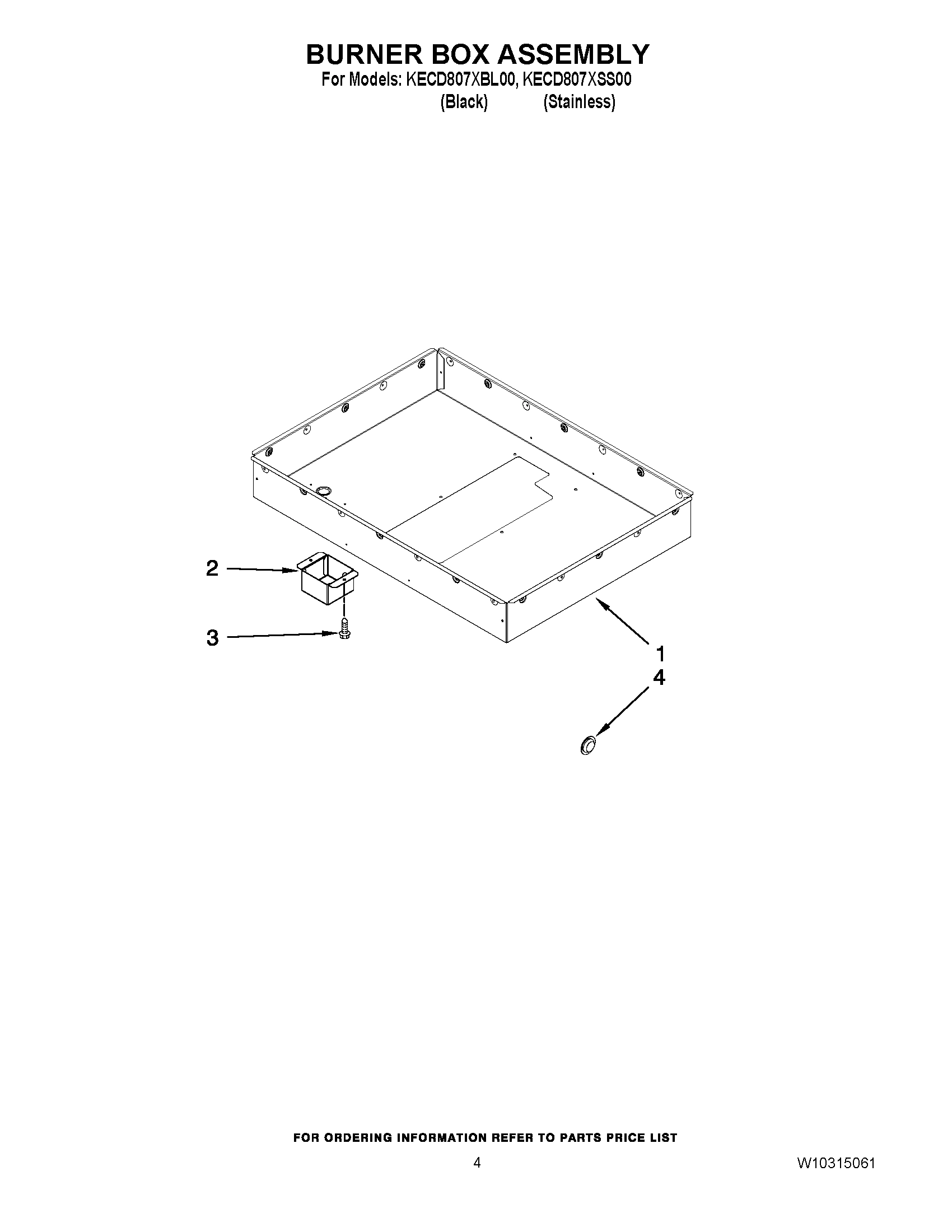 03 - BURNER BOX ASSEMBLY