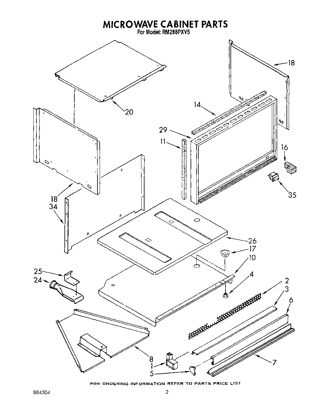 02 - MICROWAVE CABINET