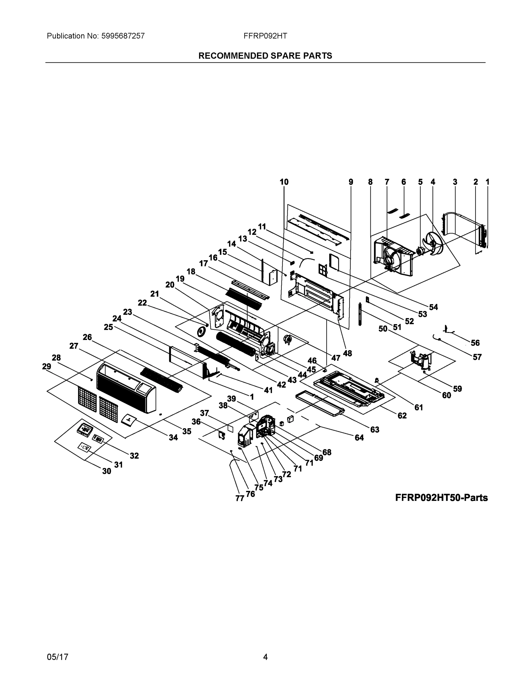 02 - RECOMMENDED SPARE PARTS