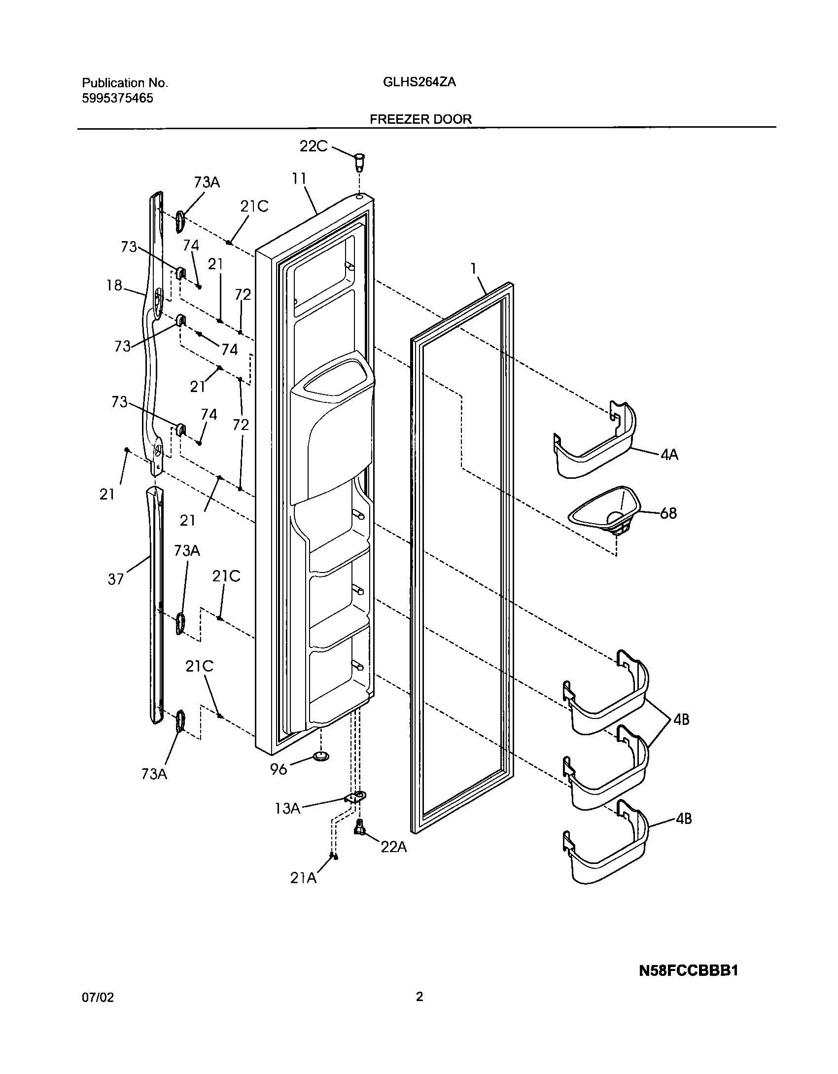 03 - FREEZER DOOR