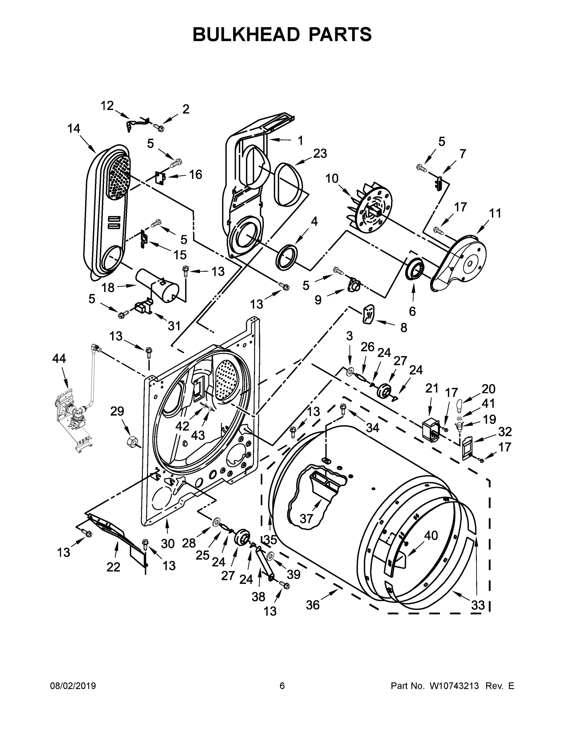 04 - BULKHEAD PARTS