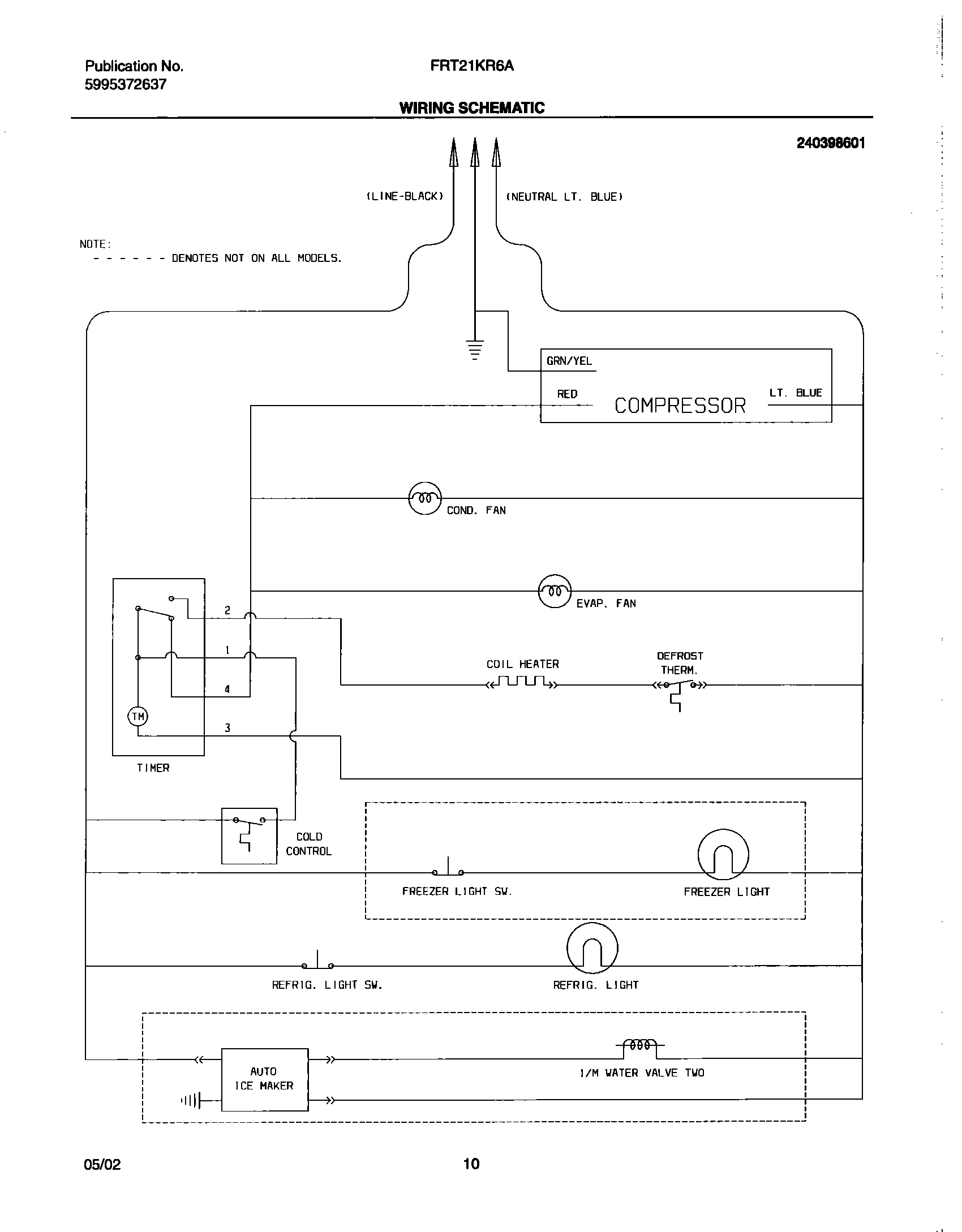 10 - WIRING SCHEMATIC