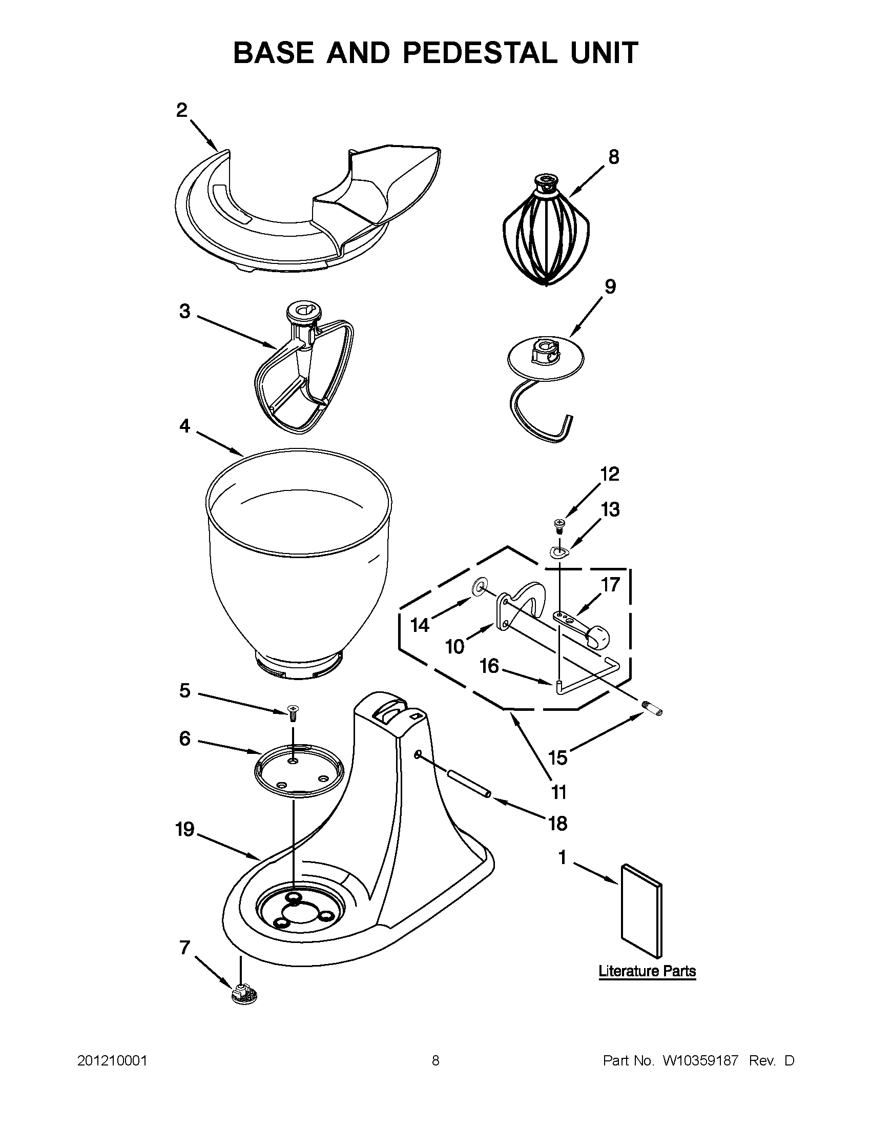 04 - BASE AND PEDESTAL UNIT