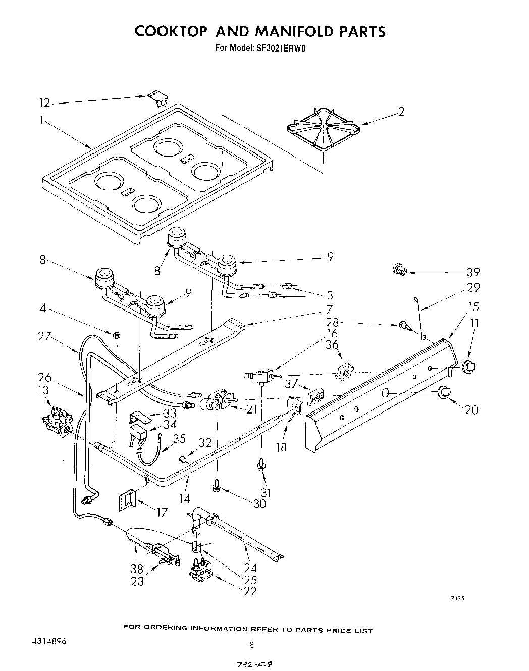 06 - COOKTOP AND MANIFOLD , LITERATURE AND OPTIONAL