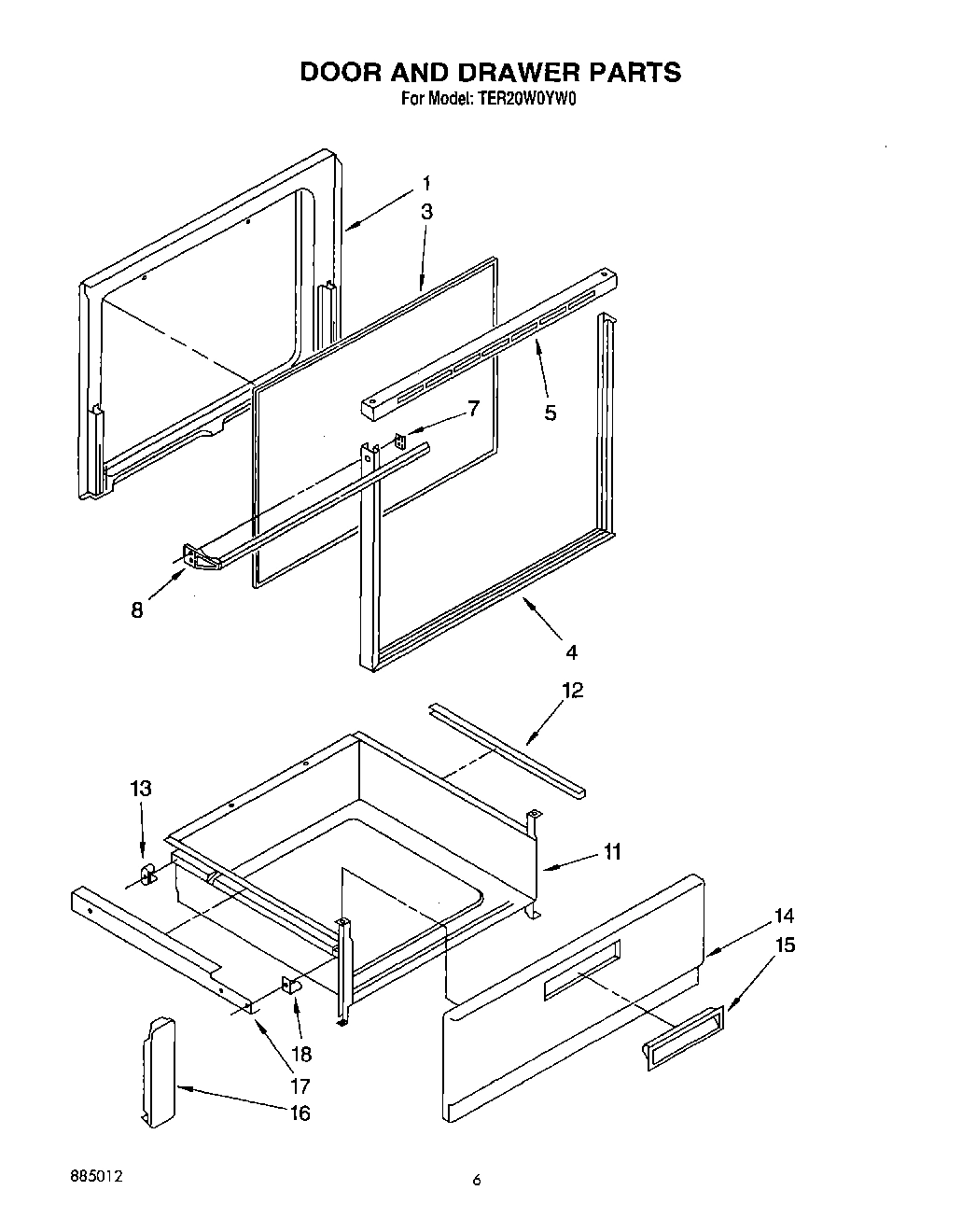 05 - DOOR AND DRAWER, LIT/OPTIONAL