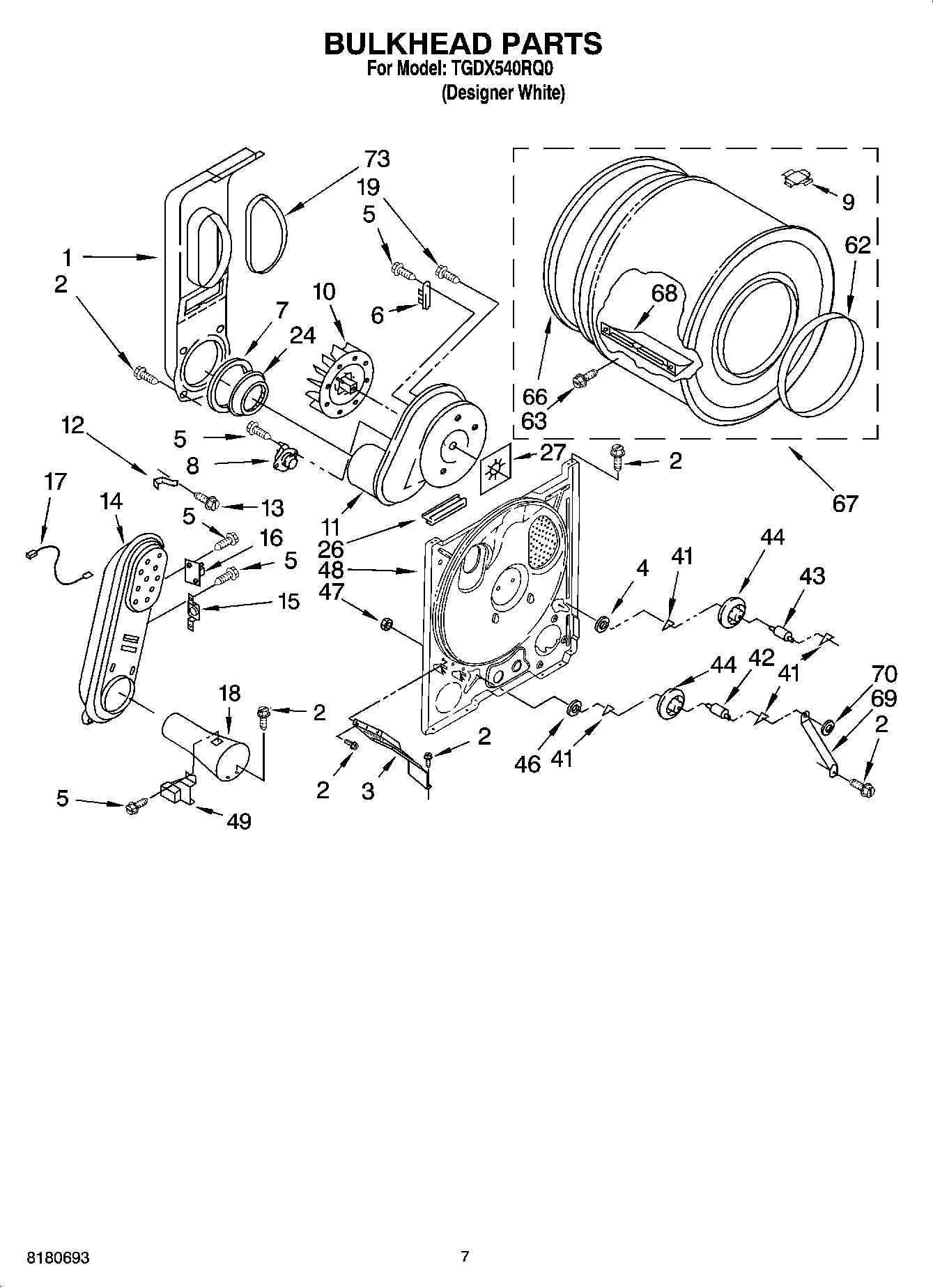 04 - BULKHEAD PARTS, OPTIONAL PARTS (NOT INCLUDED)