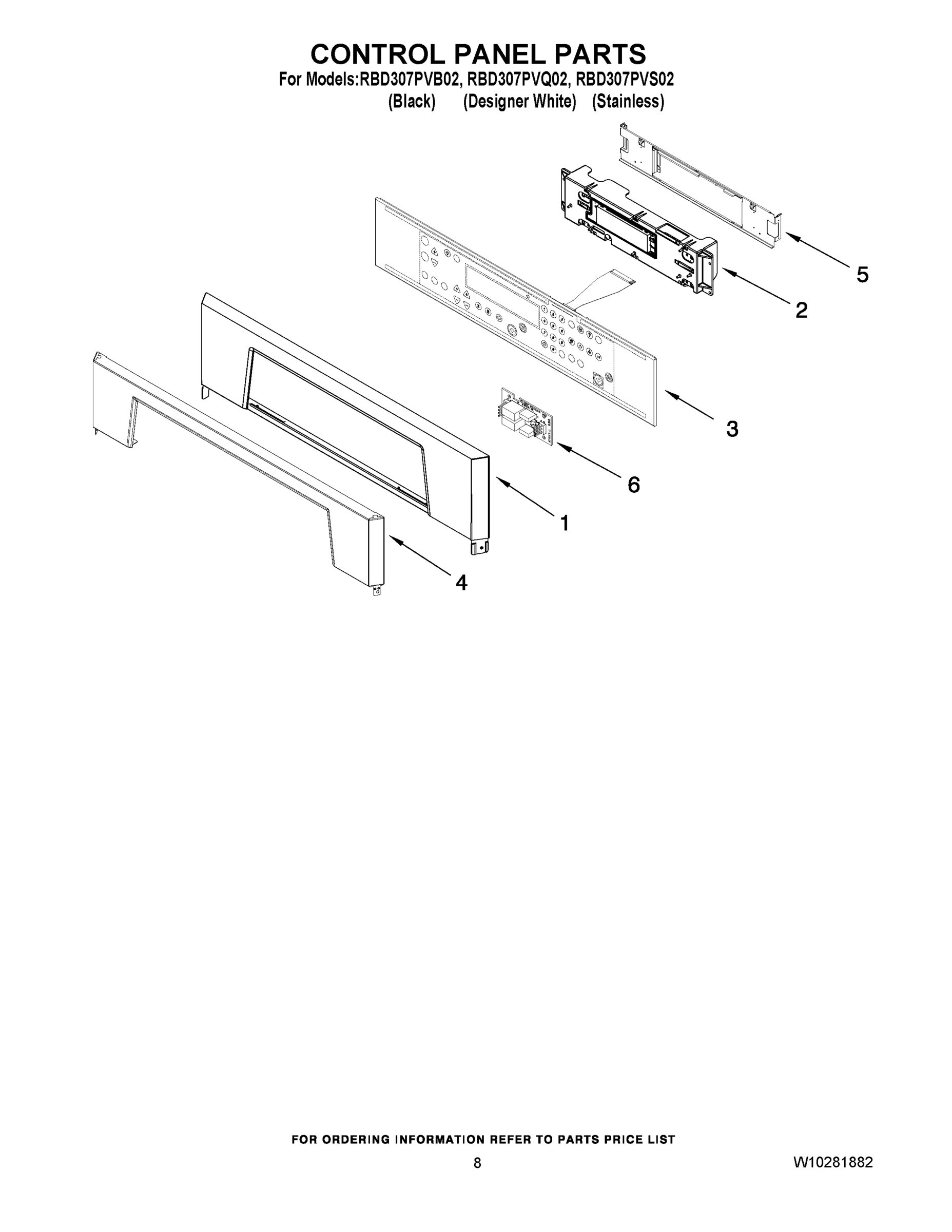 06 - CONTROL PANEL PARTS