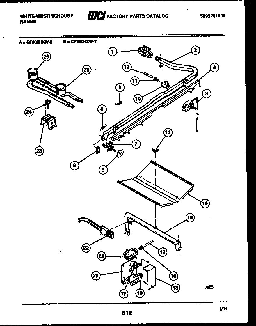 06 - BURNER, MANIFOLD AND GAS CONTROL