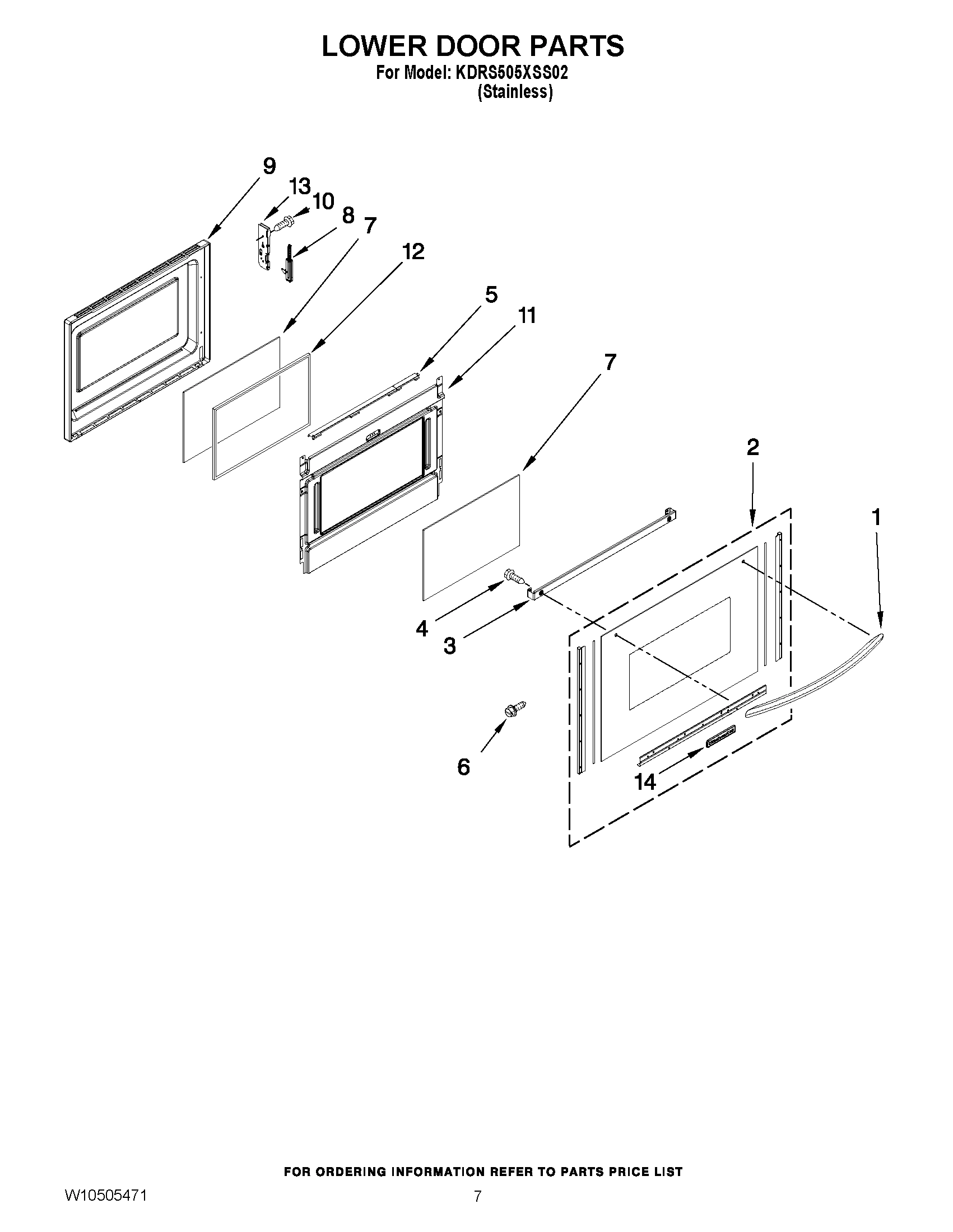 06 - LOWER DOOR PARTS