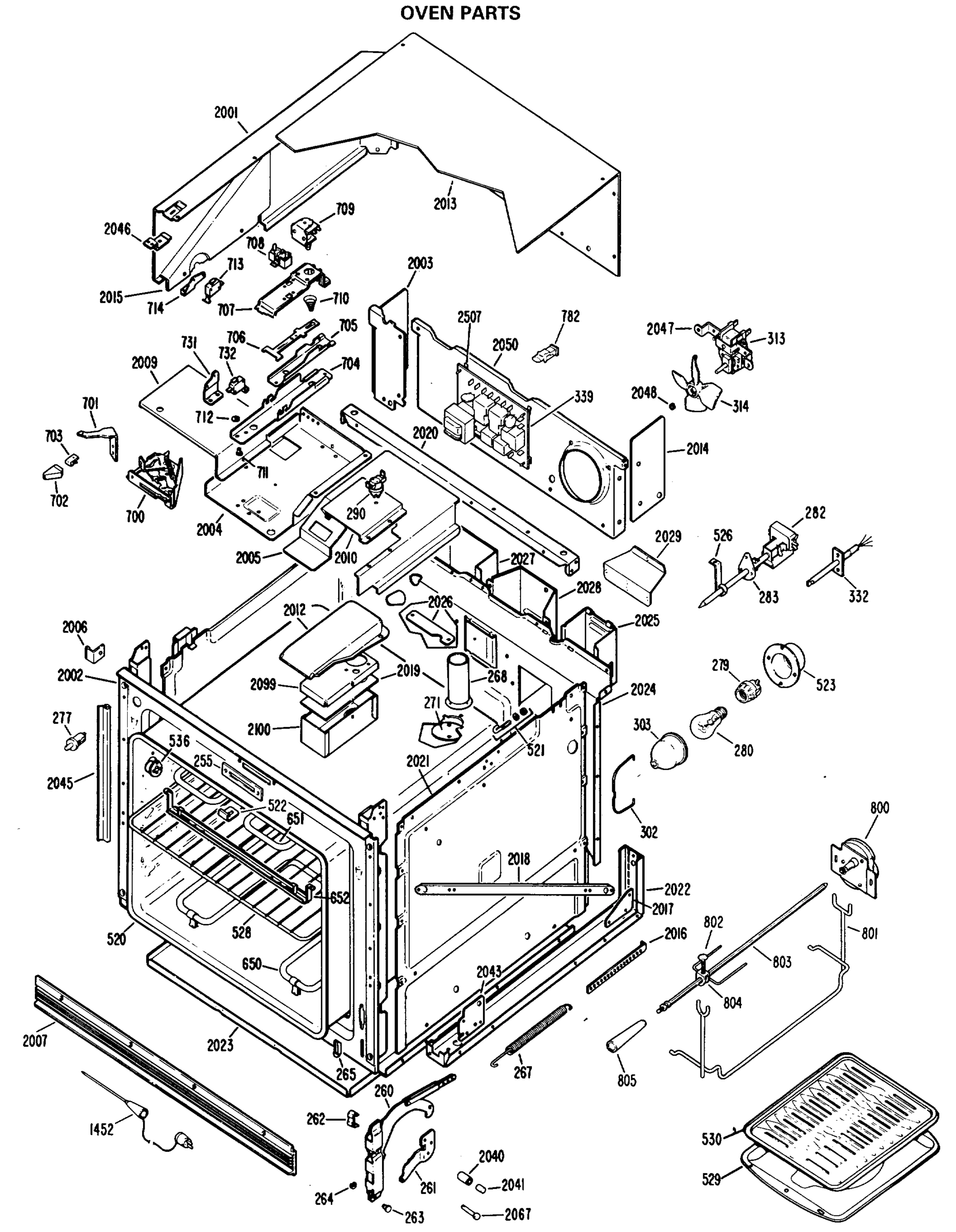 OVEN PARTS