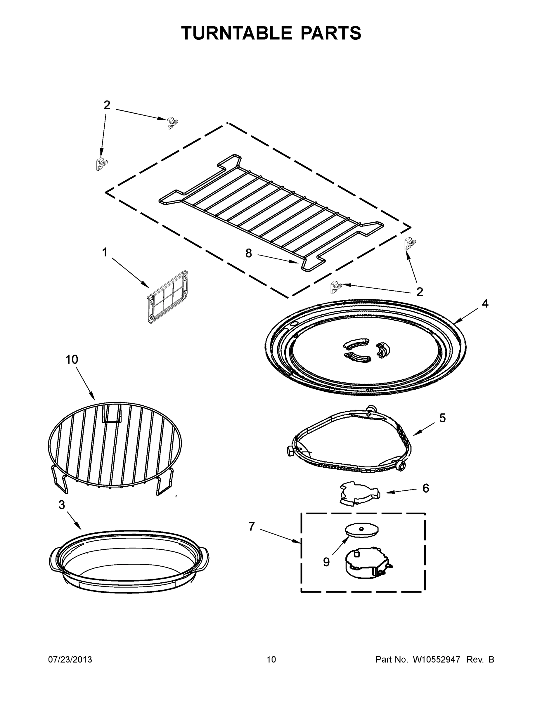 06 - TURNTABLE PARTS