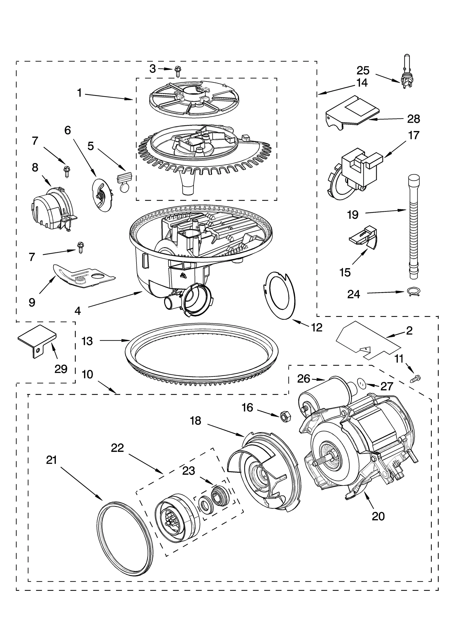 PUMP AND MOTOR PARTS