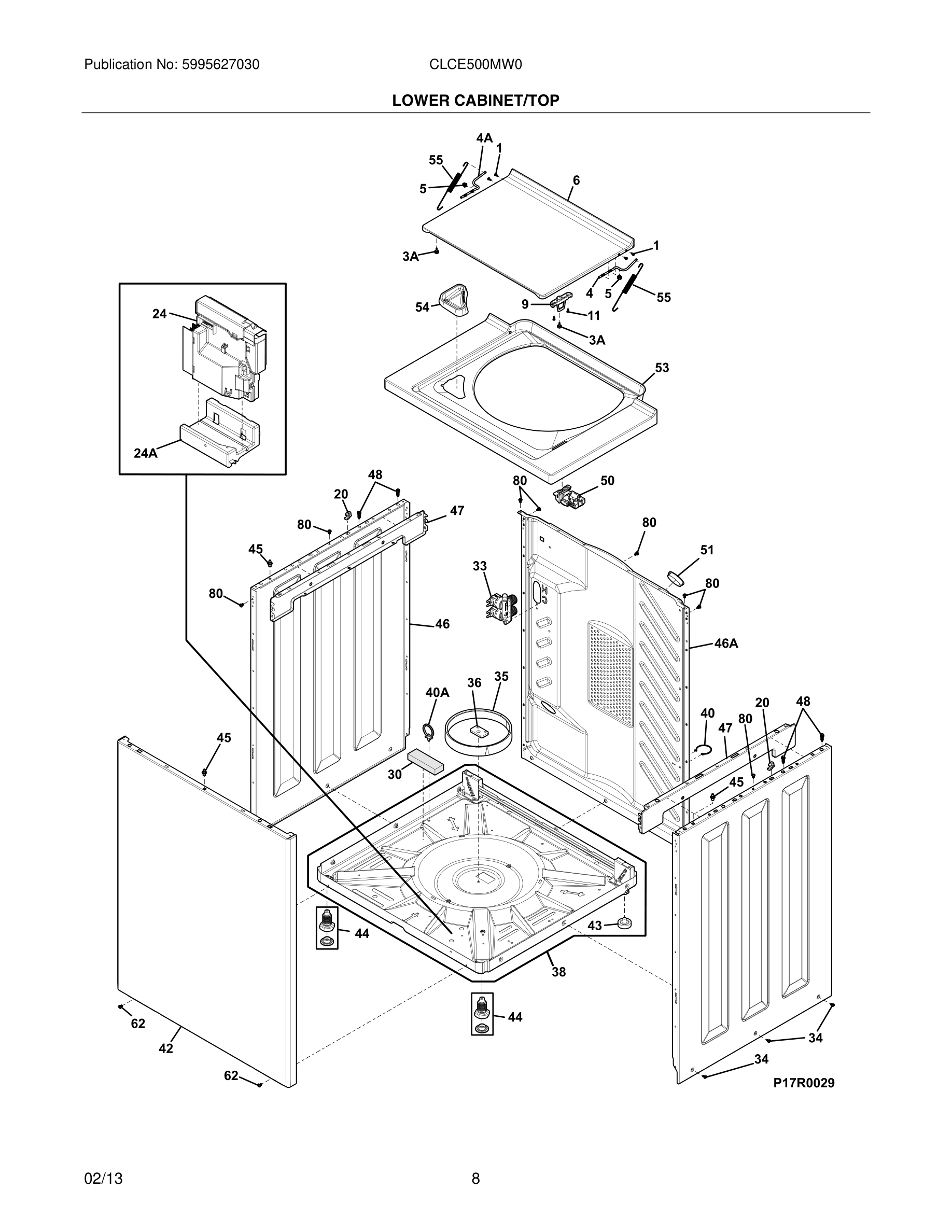 09 - LOWER CABINET/TOP