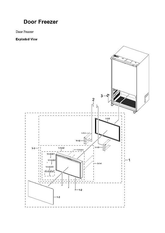 Freezer Door Parts