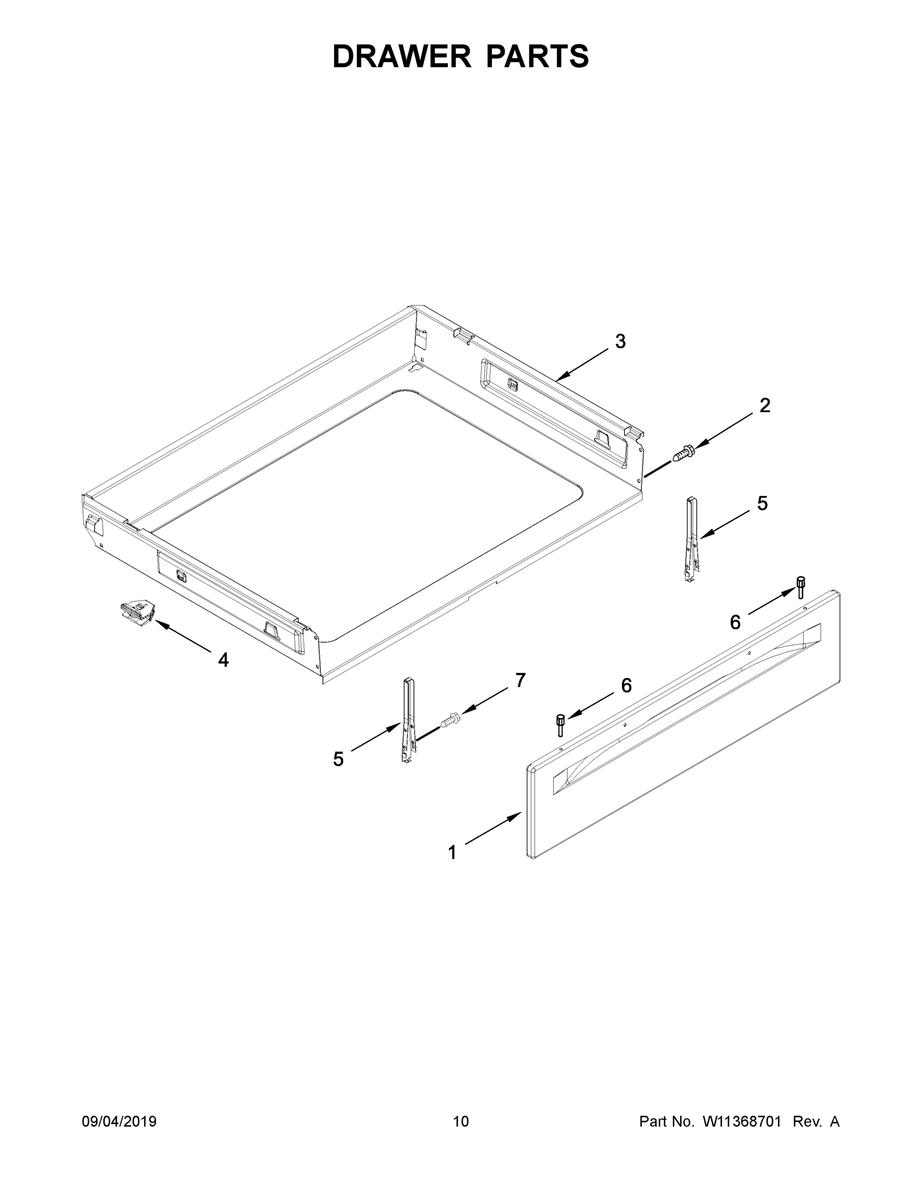 06 - DRAWER PARTS