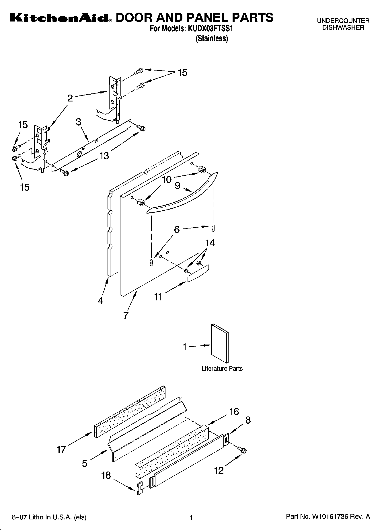 01 - DOOR AND PANEL PARTS